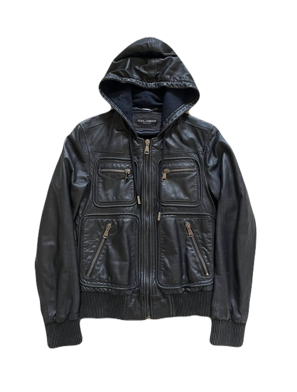 Lambskin Hooded Jacket
