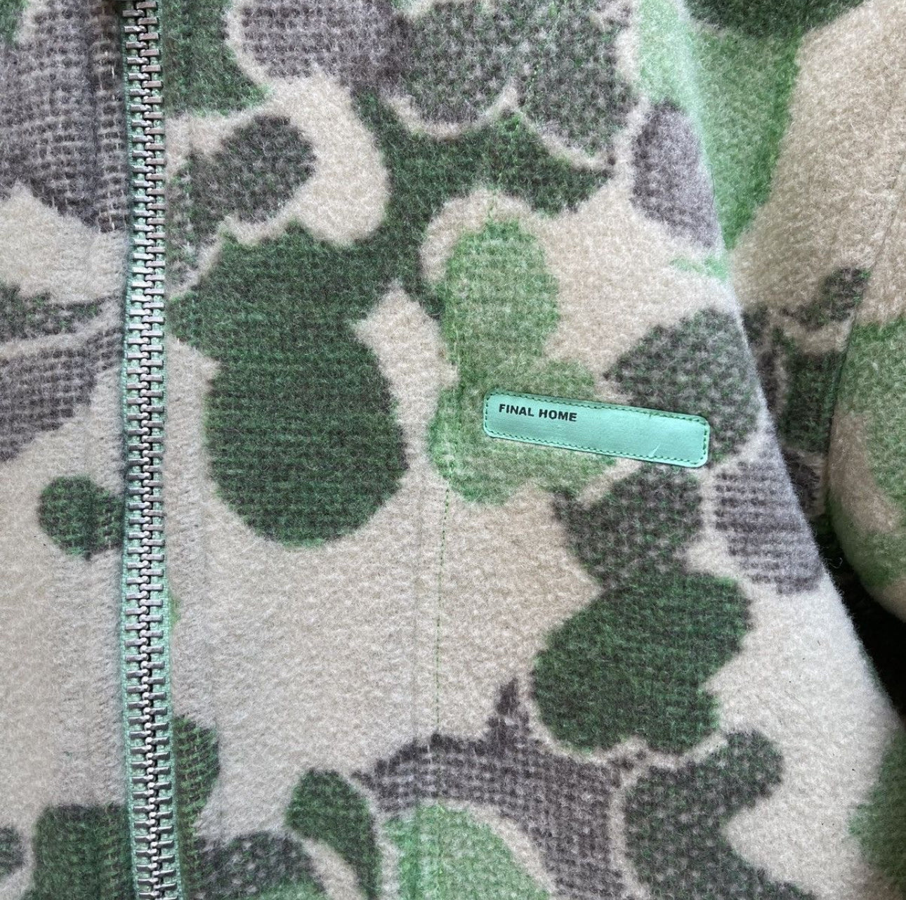 Wool Camo Jacket