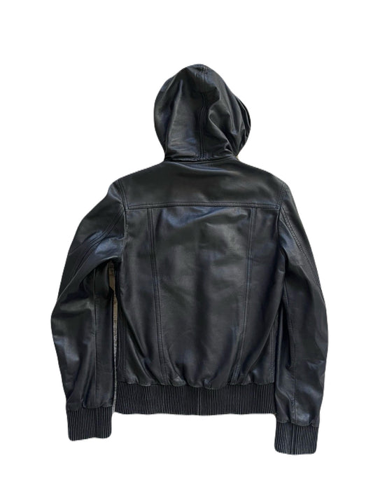 Lambskin Hooded Jacket
