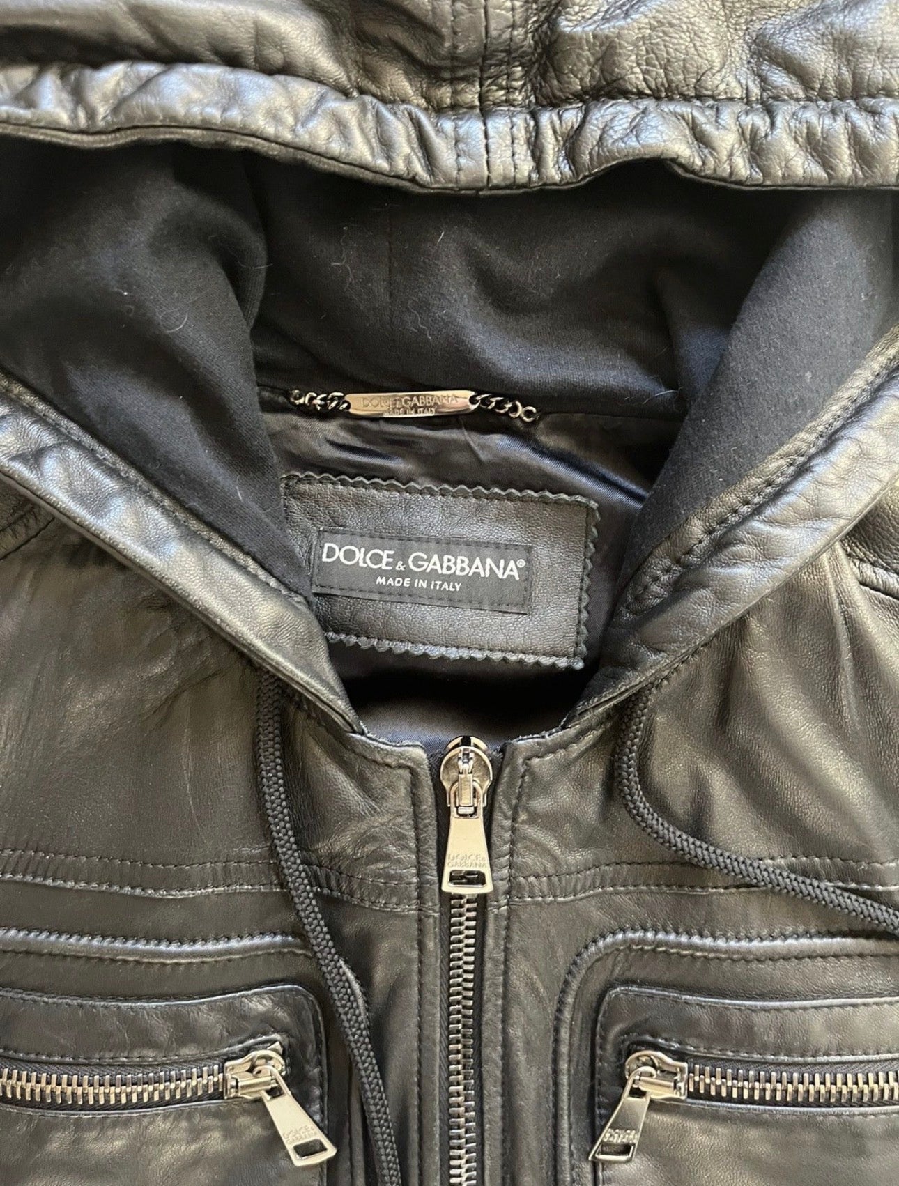 Lambskin Hooded Jacket