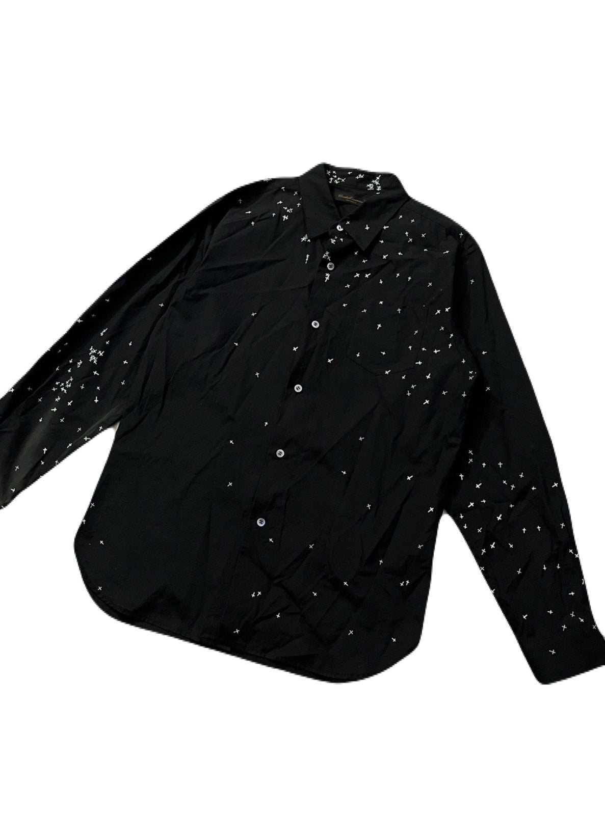 “Witches Cell Division” Cross Button Up Shirt AW02