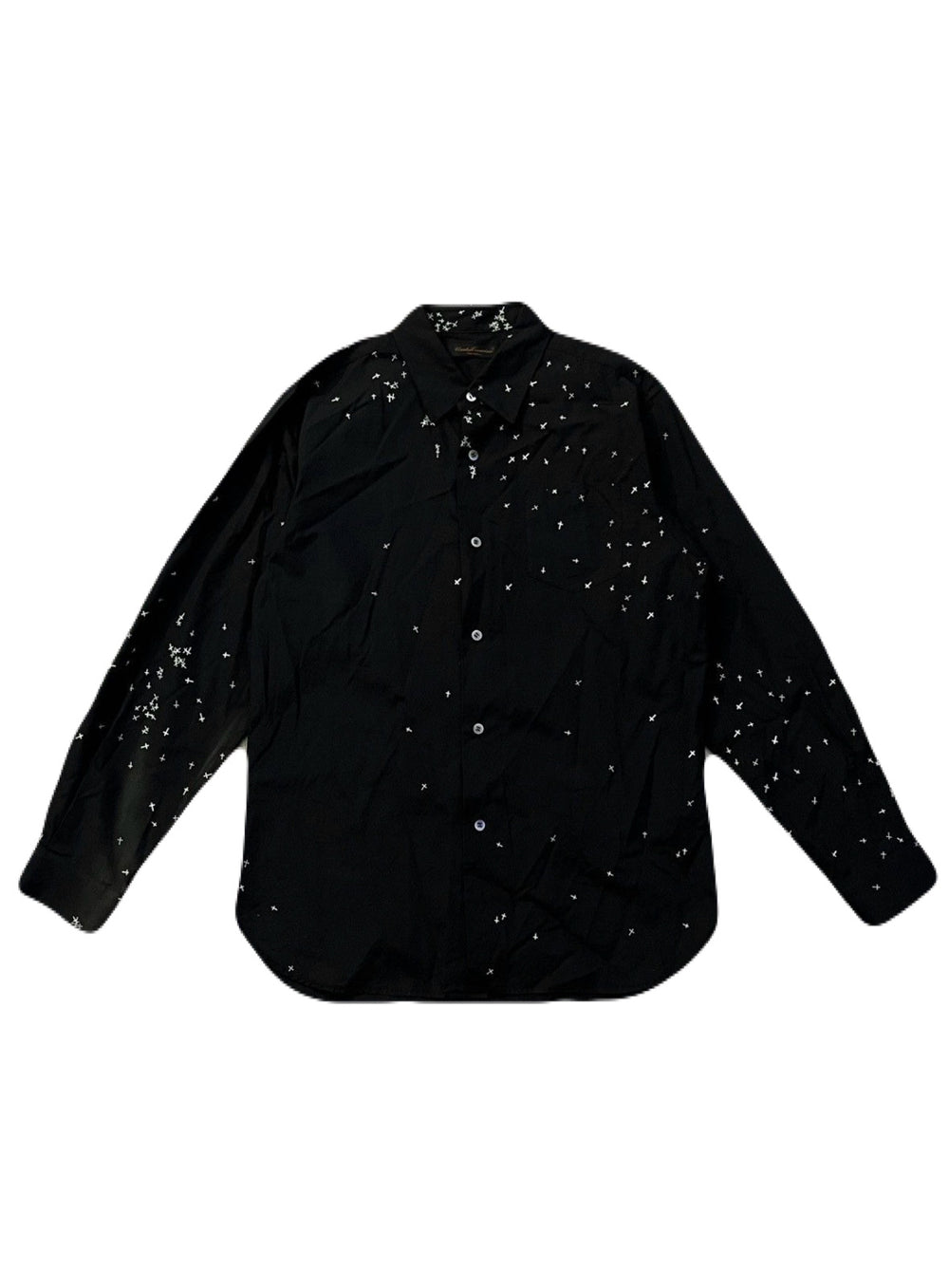 “Witches Cell Division” Cross Button Up Shirt AW02