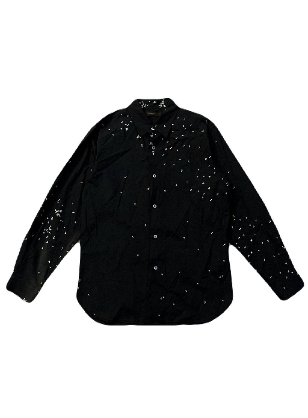 “Witches Cell Division” Cross Button Up Shirt AW02
